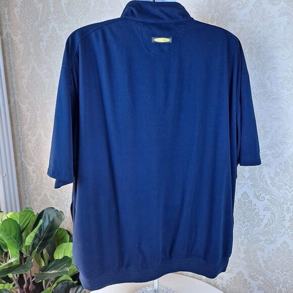 Greg Norman XL Houston Texans 1/4 Zip Navy Blue Pullover Moisture Wicking EUC - Picture 8 of 13